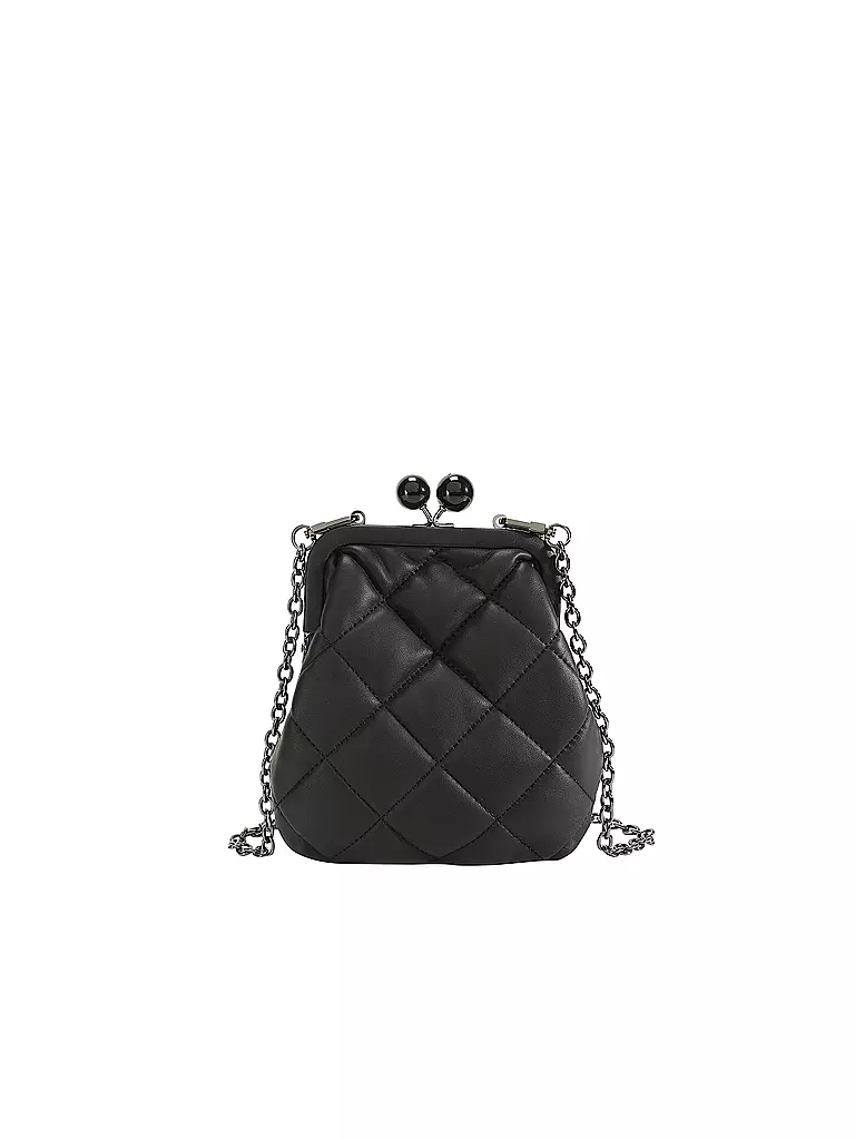WEEKEND MAX MARA Ledertasche Mini Bag schwarz